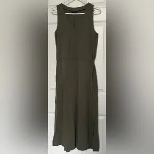 Denver Hayes | Dresses | Denver Hayes Dark Army Green Tunic Maxi Dress Size  Small | Poshmark